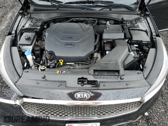2018 Kia Cadenza Premium with VIN KNALC4J11J5120183, listed as a Copart auction lot 72858454 with 105,656 mi miles and Salvage Title. Bid and sale history available at DreamBid. Image 13.