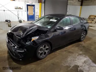 2021 Kia Forte LXS with VIN 3KPF24AD1ME300740, listed as a Copart auction lot 79666864 with 52,355 mi miles and Salvage Title. Bid and sale history available at carsss.com. Image 1.