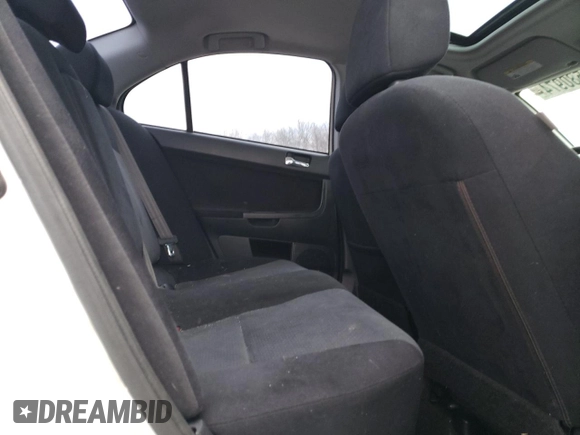 2010 Mitsubishi Lancer GTS with VIN JA32U8FW1AU026297, listed as a Copart auction lot 80580974 with 186,384 mi miles and Salvage Title. Bid and sale history available at DreamBid. Image 11.