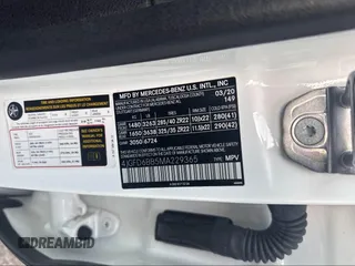 2021 Mercedes-Benz GLE 53 AMG with VIN 4JGFD6BB5MA229365, listed as a IAAI auction lot 42421248 with 99,437 mi miles and . Bid and sale history available at DreamBid. Image 9.