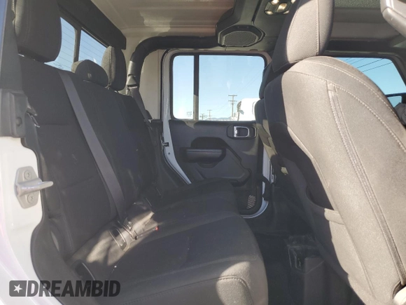 2022 Jeep Gladiator Willys with VIN 1C6HJTAG9NL143314, listed as a Copart auction lot 87974155 with 25,106 mi miles and Salvage title. Bid and sale history available at DreamBid. Image 10.