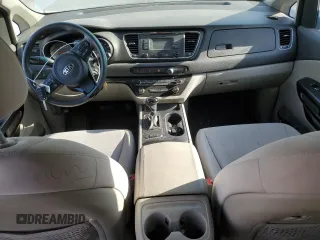 2016 Kia Sedona LX with VIN KNDMB5C16G6136637, listed as a Copart auction lot 84616904 with 154,621 mi miles and Clean Title. Bid and sale history available at carsss.com. Image 8.