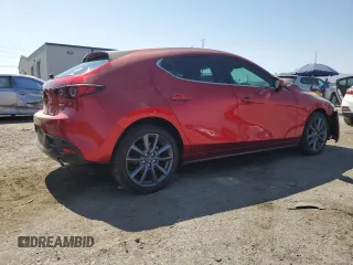 2024 Mazda 3 S Preferred with VIN JM1BPALM7R1708035, listed as a Copart auction lot 62923405 with 2,639 mi miles and Salvage title. Bid and sale history available at DreamBid. Image 3.
