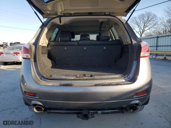 2013 Nissan Murano SV with VIN JN8AZ1MU6DW205732, listed as a Copart auction lot 41968815 with 72,168 mi miles and Salvage Title. Bid and sale history available at carsss.com. Image 6.