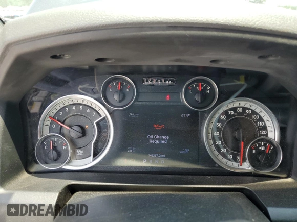 2016 Ram 1500 Big Horn with VIN 3C6RR7LT4GG164280, listed as a Copart auction lot 58416575 with 146,267 mi miles and Salvage title. Bid and sale history available at DreamBid. Image 9.