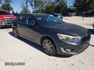 2014 Kia Cadenza Premium with VIN KNALN4D71E5155905, listed as a Copart auction lot 87973725 with 113,421 mi miles and Clean Title. Bid and sale history available at carsss.com. Image 4.