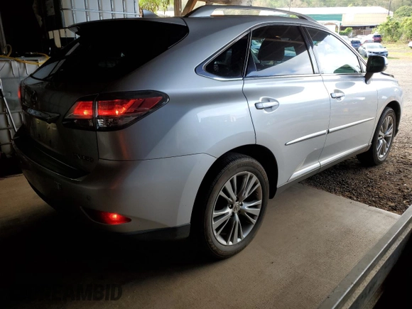 2014 Lexus RX 350 z VIN JTJZK1BA9E2012959, wystawiony jako Copart lot #56993625 z przebiegiem 47 411 mil mil oraz Szkoda całkowita • Salvage title. Historia ofert i sprzedaży dostępna na DreamBid. Obrazek 3.