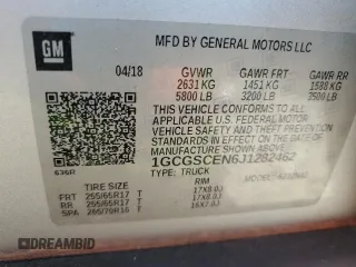 2018 Chevrolet Colorado 2WD LT с VIN 1GCGSCEN6J1282462, выставлен на аукционе Copart как лот 54522895 с пробегом 101 145 миль миль и Списание • Salvage title. История ставок и продаж доступна на DreamBid. Изображение 13.
