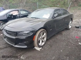 2018 Dodge Charger R/T with VIN 2C3CDXCT6JH124405, listed as a IAAI auction lot 41786884 with 196,090 mi miles. Bid and sale history available at carsss.com. Image 2.