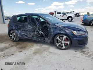 2017 Volkswagen Golf GTI Autobahn with VIN 3VW547AU2HM003069, listed as a Copart auction lot 57317524 with 91,456 mi miles and Salvage Title. Bid and sale history available at carsss.com. Image 4.