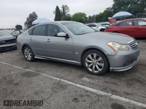 2007 Infiniti M Sport with VIN JNKAY01E47M304697, listed as a Copart auction lot 55483265 with 166,759 mi miles and Salvage title. Bid and sale history available at DreamBid. Image 4.