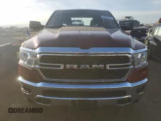 2022 Ram 1500 Big Horn with VIN 1C6RRFFG4NN412279, listed as a Copart auction lot 86359364 with 15,539 mi miles and Salvage Title. Bid and sale history available at carsss.com. Image 5.