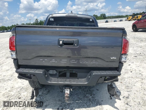 2020 Toyota Tacoma SR5 with VIN 3TMCZ5AN6LM353435, listed as a Copart auction lot 63578695 with 110,802 mi miles and Salvage title. Bid and sale history available at DreamBid. Image 6.