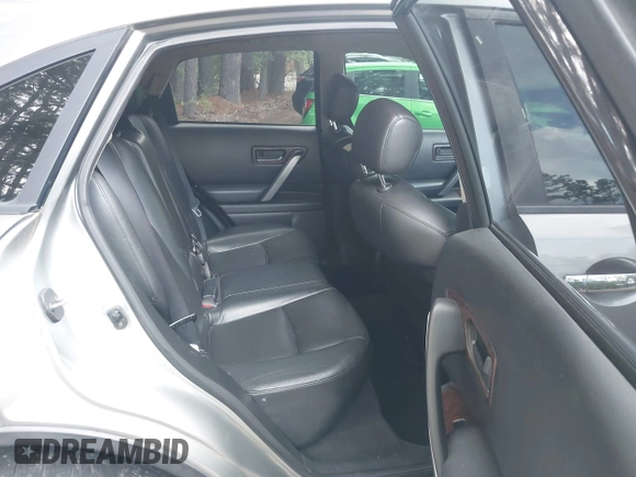 2005 Infiniti FX with VIN JNRAS08UX5X105553, listed as a IAAI auction lot 42732408 with 206,222 mi miles and . Bid and sale history available at DreamBid. Image 8.