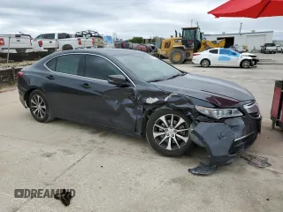 2015 Acura TLX with VIN 19UUB1F36FA011284, listed as a Copart auction lot 53176234 with 62,931 mi miles. Bid and sale history available at carsss.com. Image 4.