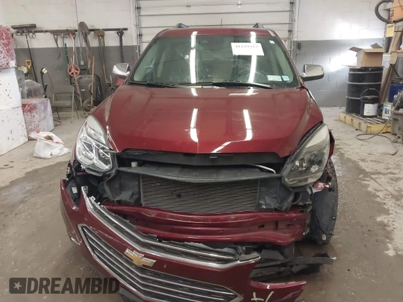 2017 Chevrolet Equinox Premier with VIN 2GNALDEK8H1586919, listed as a IAAI auction lot 41239425 with 48,382 mi miles and . Bid and sale history available at DreamBid. Image 12.
