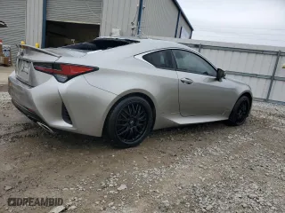 2020 Lexus RC with VIN JTHDZ5BC3L5022916, listed as a Copart auction lot 44264265 with 9,290 mi miles and Clean Title. Bid and sale history available at carsss.com. Image 3.