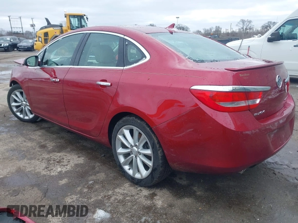 2012 Buick Verano Leather Group with VIN 1G4PS5SK0C4145312, listed as a IAAI auction lot 41743607 with 54,638 mi miles. Bid and sale history available at carsss.com. Image 3.