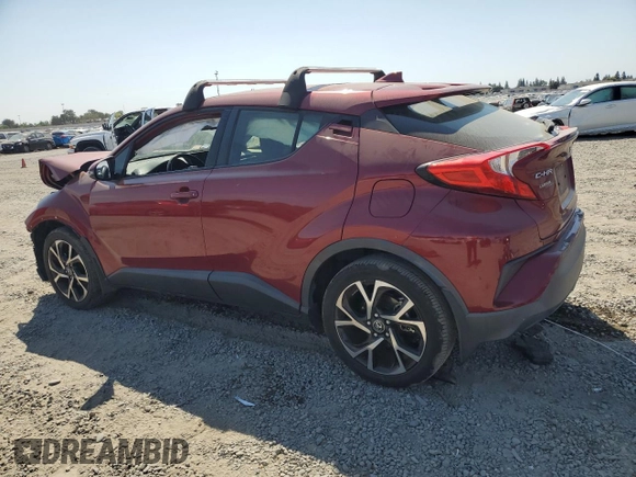 2018 Toyota C-HR XLE with VIN JTNKHMBX9J1011251, listed as a Copart auction lot 71813564 with 60,941 mi miles and Salvage Title. Bid and sale history available at carsss.com. Image 2.