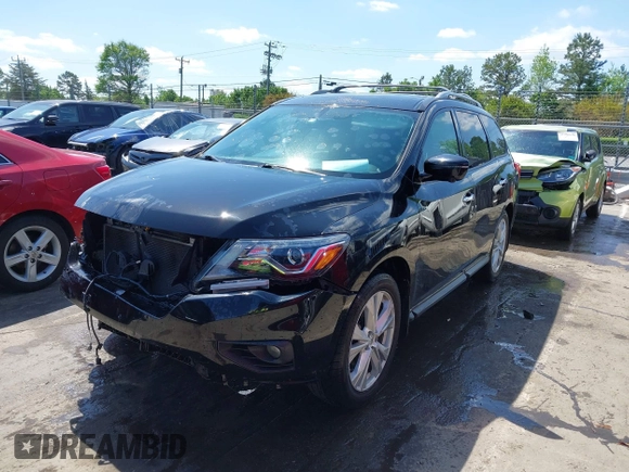 2018 Nissan Pathfinder S with VIN 5N1DR2MN1JC653716, listed as a IAAI auction lot 41984152 with 114,905 mi miles and . Bid and sale history available at DreamBid. Image 19.
