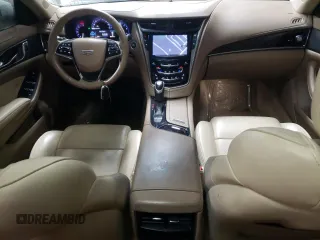 2015 Cadillac CTS Luxury AWD with VIN 1G6AX5SX4F0114053, listed as a Copart auction lot 45485935 with 61,272 mi miles and Salvage title. Bid and sale history available at DreamBid. Image 8.