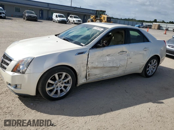 2009 Cadillac CTS RWD w/1SB with VIN 1G6DU57V890150717, listed as a Copart auction lot 70182064 with 196,989 mi miles and Salvage Title. Bid and sale history available at carsss.com. Image 1.