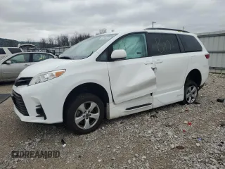 2019 Toyota Sienna LE Auto Access Seat with VIN 5TDKZ3DC0KS984058, listed as a Copart auction lot 87044624 with Not Provided miles and Salvage Title. Bid and sale history available at DreamBid. Image 1.