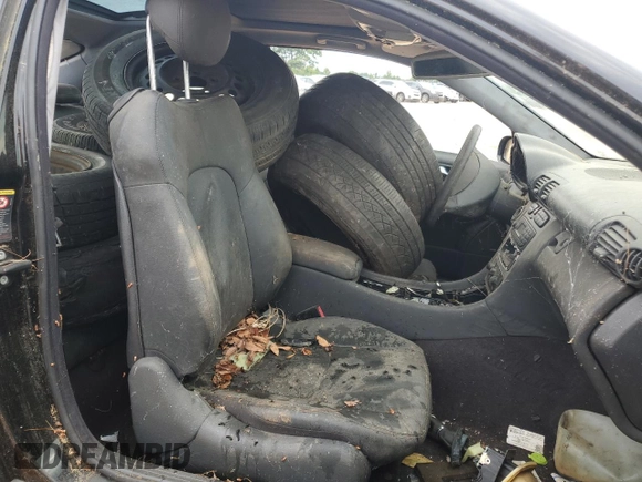 2003 Mercedes-Benz C 230 Kompressor with VIN WDBRN40J53A476461, listed as a Copart auction lot 61153574 with Not provided miles and Salvage title. Bid and sale history available at DreamBid. Image 10.