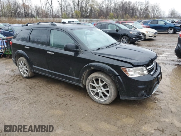 2014 Dodge Journey R/T with VIN 3C4PDDFG4ET117900, listed as a Copart auction lot 80911244 with 111,773 mi miles and Clean title. Bid and sale history available at DreamBid. Image 4.