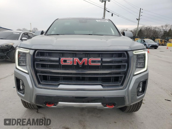 2024 GMC Yukon AT4 with VIN 1GKS2CKLXRR228905, listed as a Copart auction lot 47406685 with 11,025 mi miles and Salvage Title. Bid and sale history available at carsss.com. Image 5.