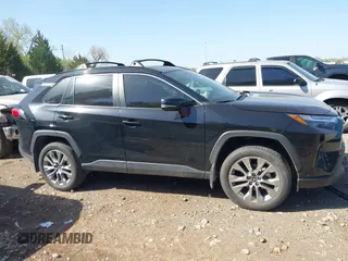 2023 Toyota RAV4 XLE Premium with VIN 2T3C1RFVXPC247647, listed as a IAAI auction lot 41997072 with 27,326 mi miles and . Bid and sale history available at DreamBid. Image 13.