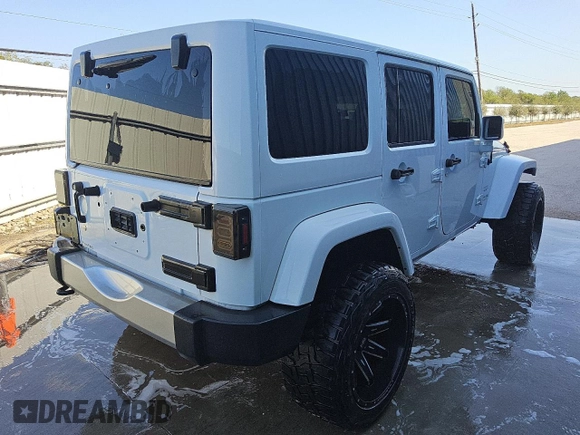 2018 Jeep Wrangler JK Unlimited Sahara with VIN 1C4HJWEG8JL898260, listed as a Copart auction lot 72160364 with 106,993 mi miles and Clean Title. Bid and sale history available at carsss.com. Image 3.