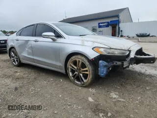 2013 Ford Fusion Titanium with VIN 3FA6P0K97DR161376, listed as a Copart auction lot 61128225 with 146,529 mi miles and Salvage title. Bid and sale history available at DreamBid. Image 4.