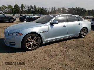 2013 Jaguar XJ Portfolio with VIN SAJWJ2GD3D8V47879, listed as a Copart auction lot 54558195 with 99,500 mi miles and Clean Title. Bid and sale history available at DreamBid. Image 1.