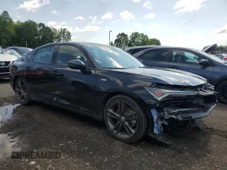2024 Acura Integra Technology with VIN 19UDE4H62RA015403, listed as a Copart auction lot 60281775 with 14,563 mi miles and Salvage title. Bid and sale history available at DreamBid. Image 4.