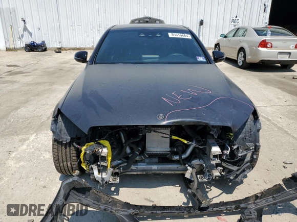 2017 Mercedes-Benz C 43 AMG with VIN 55SWF6EB7HU232029, listed as a Copart auction lot 59319684 with 86,479 mi miles and Salvage Title. Bid and sale history available at DreamBid. Image 5.