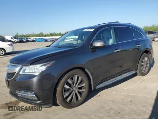 2016 Acura MDX w/Tech with VIN 5FRYD4H42GB013655, listed as a Copart auction lot 50546505 with 152,395 mi miles and Salvage Title. Bid and sale history available at carsss.com. Image 1.