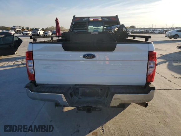 2022 Ford F-250 XL with VIN 1FT7W2A60NEE17110, listed as a Copart auction lot 83470904 with 28,106 mi miles and Salvage title. Bid and sale history available at DreamBid. Image 6.