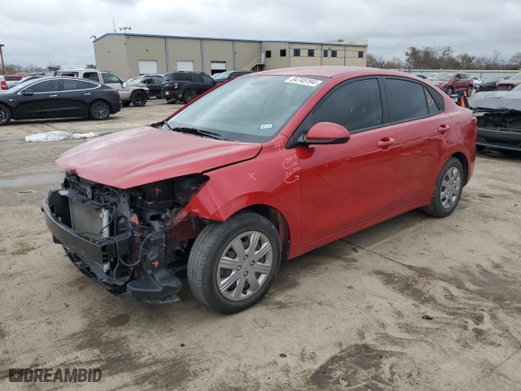 2023 Kia Rio S with VIN 3KPA24AD9PE515636, listed as a Copart auction lot 84745194 with NaN miles and Salvage Title. Bid and sale history available at carsss.com. Image 1.