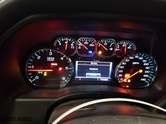 2014 Chevrolet Silverado 1500 LTZ with VIN 3GCUKSEC1EG395643, listed as a Copart auction lot 52786225 with 154,002 mi miles and Salvage Title. Bid and sale history available at carsss.com. Image 9.