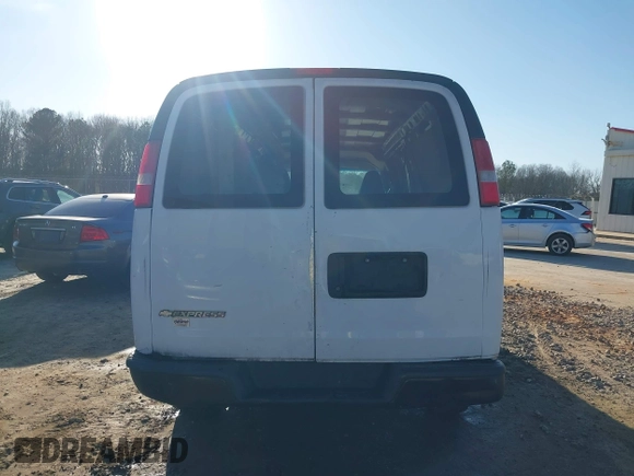 2017 Chevrolet Express Cargo Van with VIN 1GCWGBFF0H1109366, listed as a IAAI auction lot 41494549 with 181,398 mi miles. Bid and sale history available at carsss.com. Image 16.