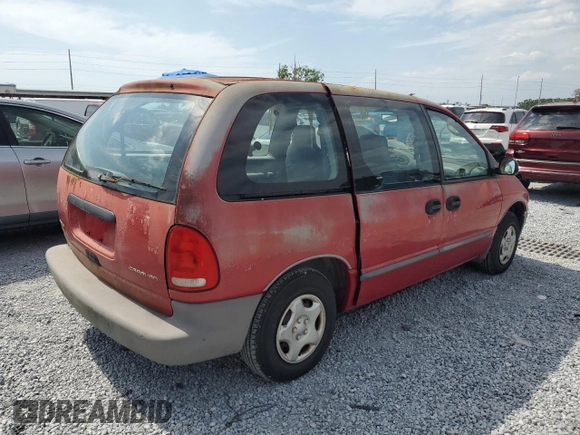 1999 Dodge Caravan with VIN 2B4FP25B0XR399288, listed as a Copart auction lot 53810895 with 123,265 mi miles and Clean title. Bid and sale history available at DreamBid. Image 3.