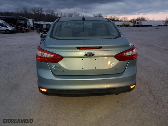 2012 Ford Focus SE with VIN 1FAHP3F2XCL183439, listed as a Copart auction lot 84508874 with 0 mi miles and Salvage Title. Bid and sale history available at carsss.com. Image 6.