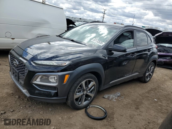 2018 Hyundai Kona Limited with VIN KM8K33A53JU094277, listed as a Copart auction lot 53172535 with 115,348 mi miles and Clean Title. Bid and sale history available at carsss.com. Image 1.