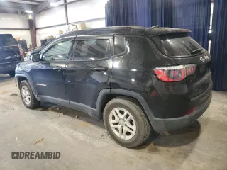 2018 Jeep Compass Sport with VIN 3C4NJCAB5JT133880, listed as a Copart auction lot 49858115 with 192,652 mi miles and Salvage Title. Bid and sale history available at carsss.com. Image 2.