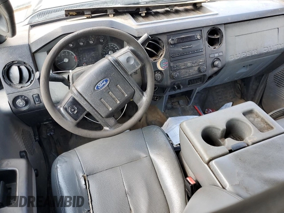2014 Ford F-250 XL with VIN 1FT7W2A6XEEB36013, listed as a Copart auction lot 62713075 with 245,865 mi miles and Salvage title. Bid and sale history available at DreamBid. Image 8.