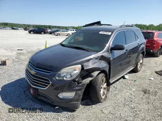 2016 Chevrolet Equinox LT z VIN 1GNFLFEK5GZ106665, wystawiony jako Copart lot #54859925 z przebiegiem 81 187 mil mil oraz Szkoda całkowita • Salvage title. Historia ofert i sprzedaży dostępna na DreamBid. Obrazek 1.