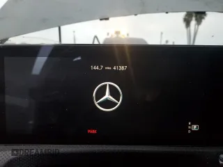 2021 Mercedes-Benz CLA with VIN W1K5J5BB3MN191099, listed as a Copart auction lot 86485784 with 41,387 mi miles and Salvage Title. Bid and sale history available at carsss.com. Image 9.