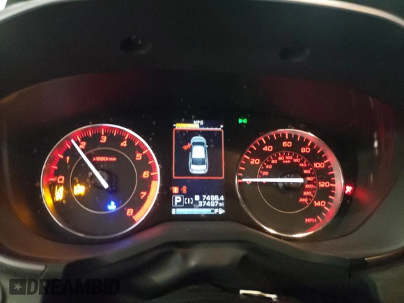 2020 Subaru Impreza Special Sports с VIN 4S3GKAM60L3609489, выставлен на аукционе Copart как лот 46622445 с пробегом 37 497 миль миль и Списание • Salvage title. История ставок и продаж доступна на DreamBid. Изображение 9.