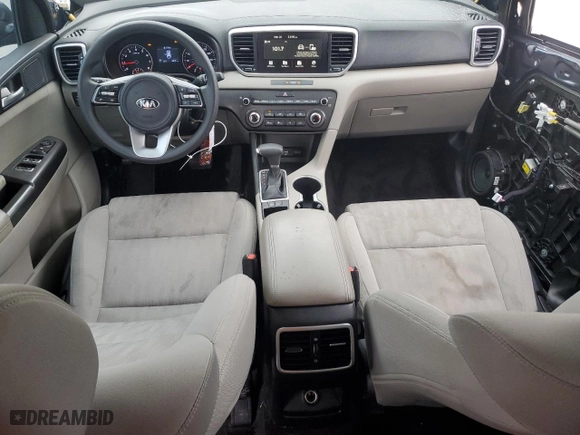 2022 Kia Sportage LX with VIN KNDPM3AC5N7006257, listed as a Copart auction lot 44498815 with 89,781 mi miles and Salvage Title. Bid and sale history available at carsss.com. Image 8.